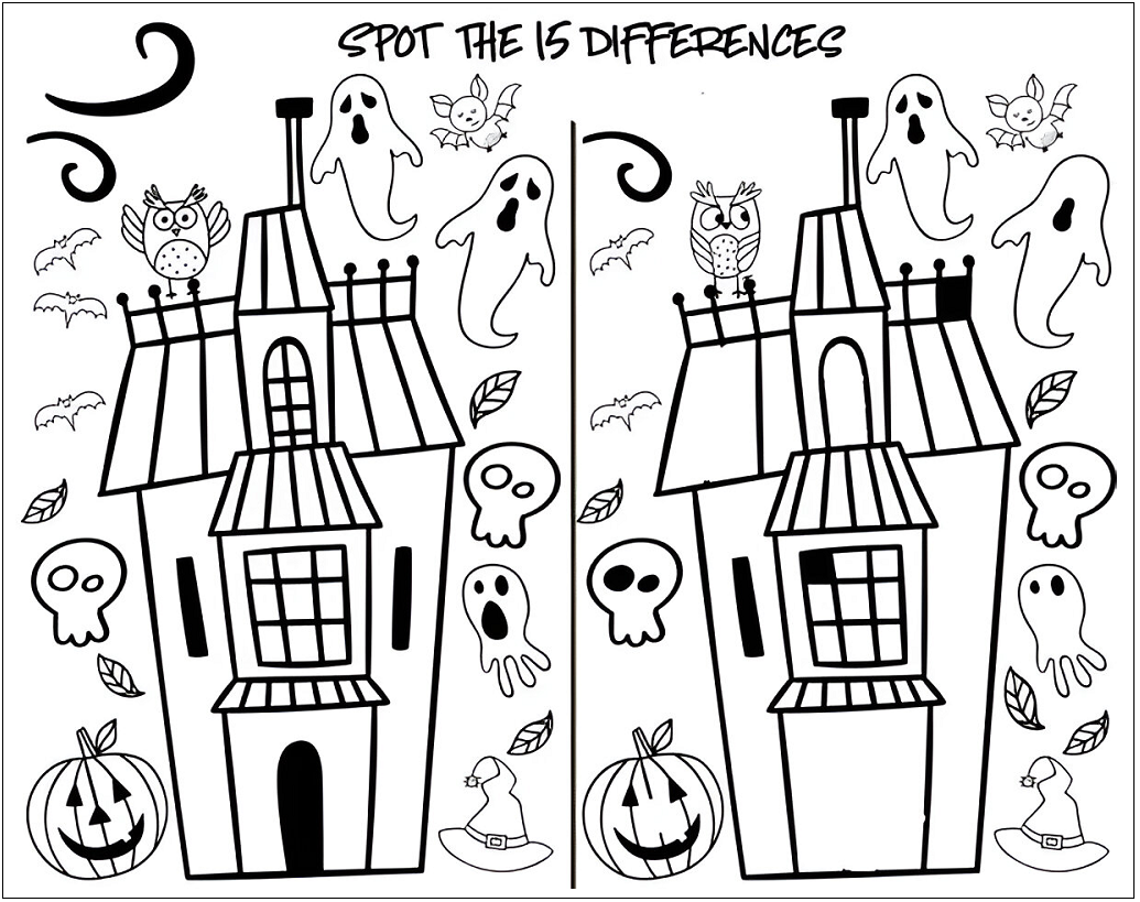 Halloween Activity Book 4