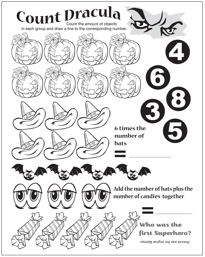 Halloween Activity Book 6