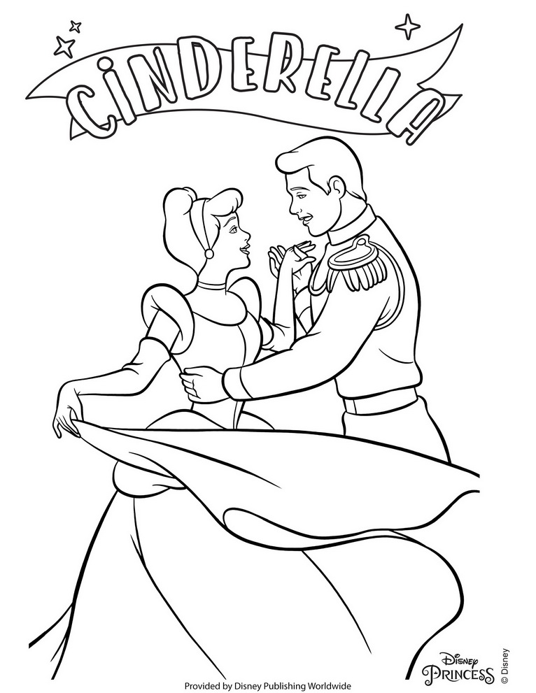 cinderella carriage coloring page