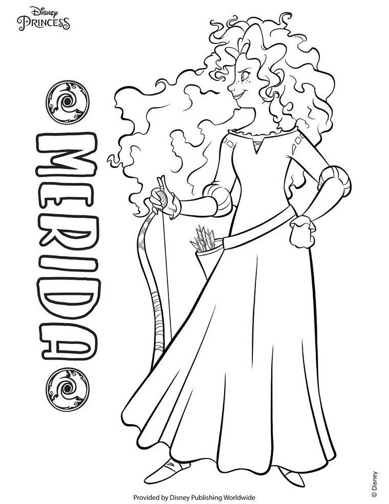 merida brave printable